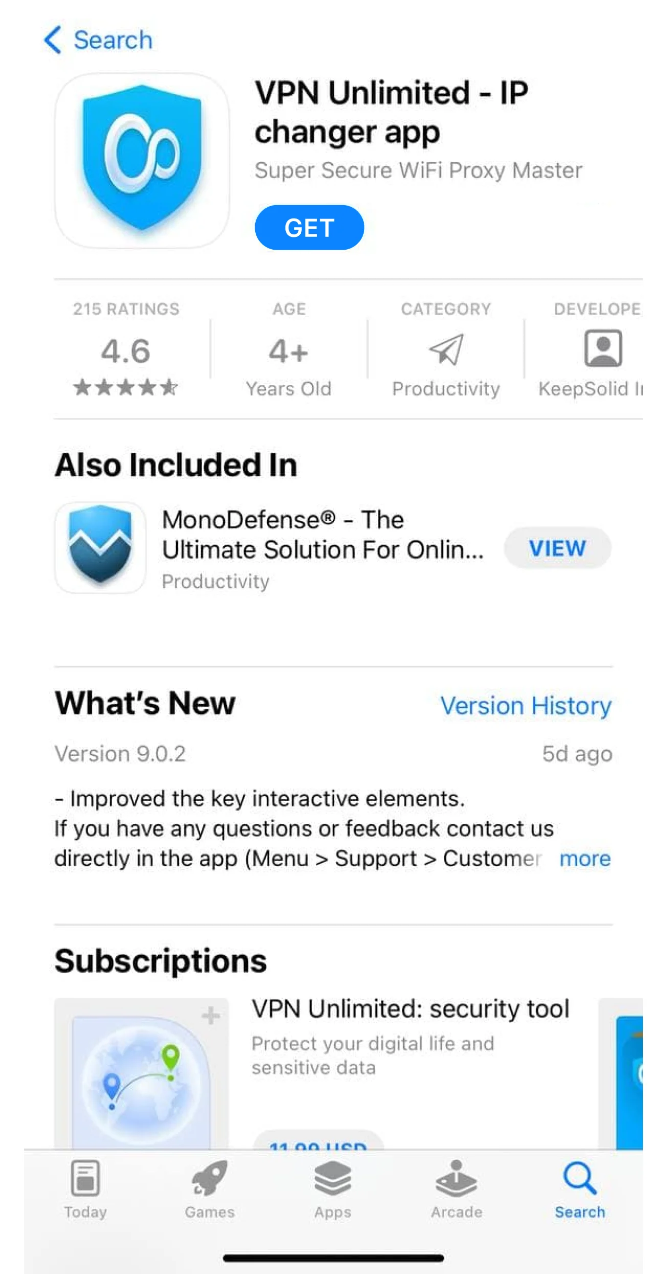 How to install KeepSolid VPN Unlimited Application on iOS from App Store