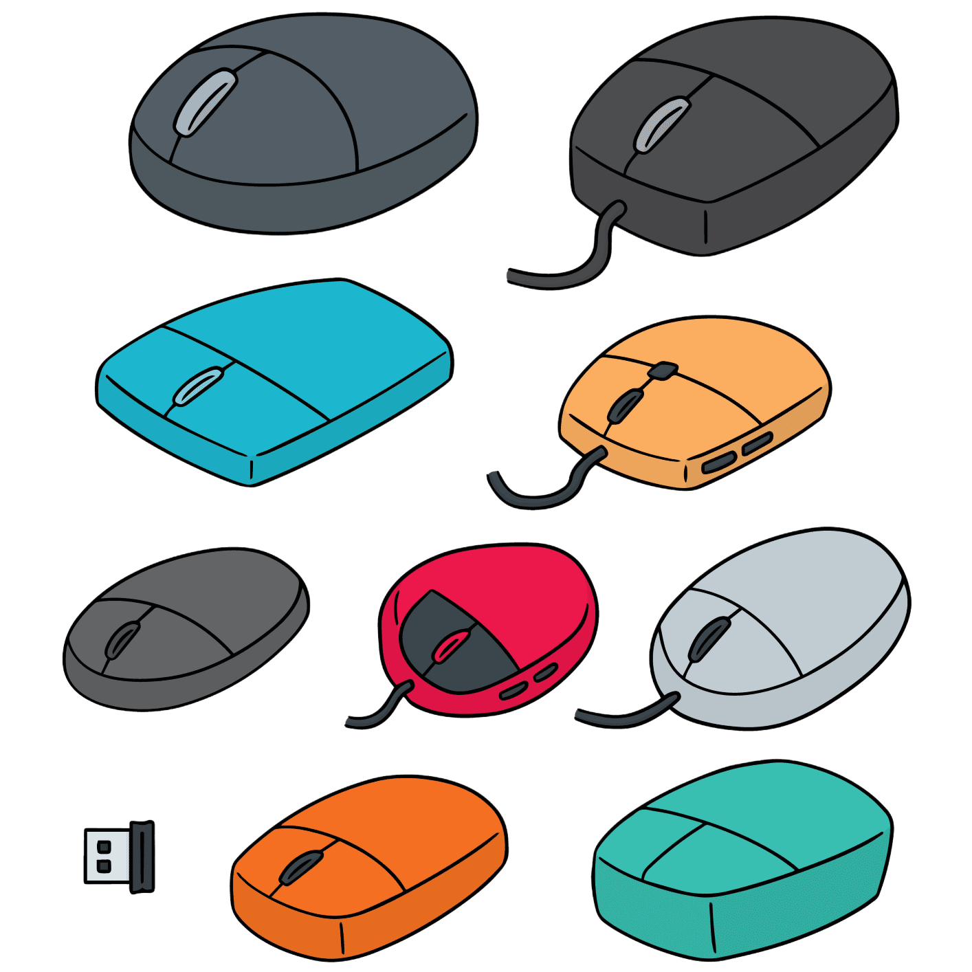 Different Types of Wireless Mice